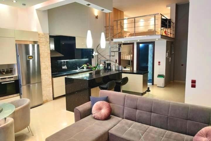 Luxury Apartment With Sea View Near Kallithea Koskinou  Ngoại thất bức ảnh